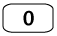 calculator 0 button
