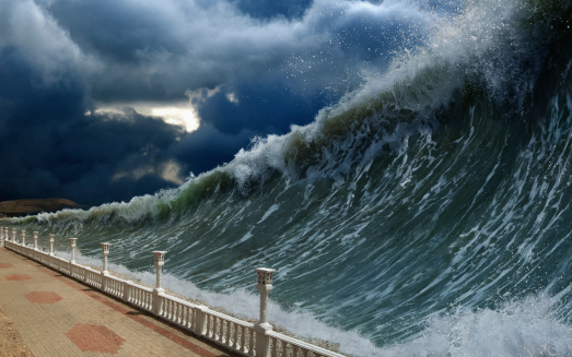 large wave